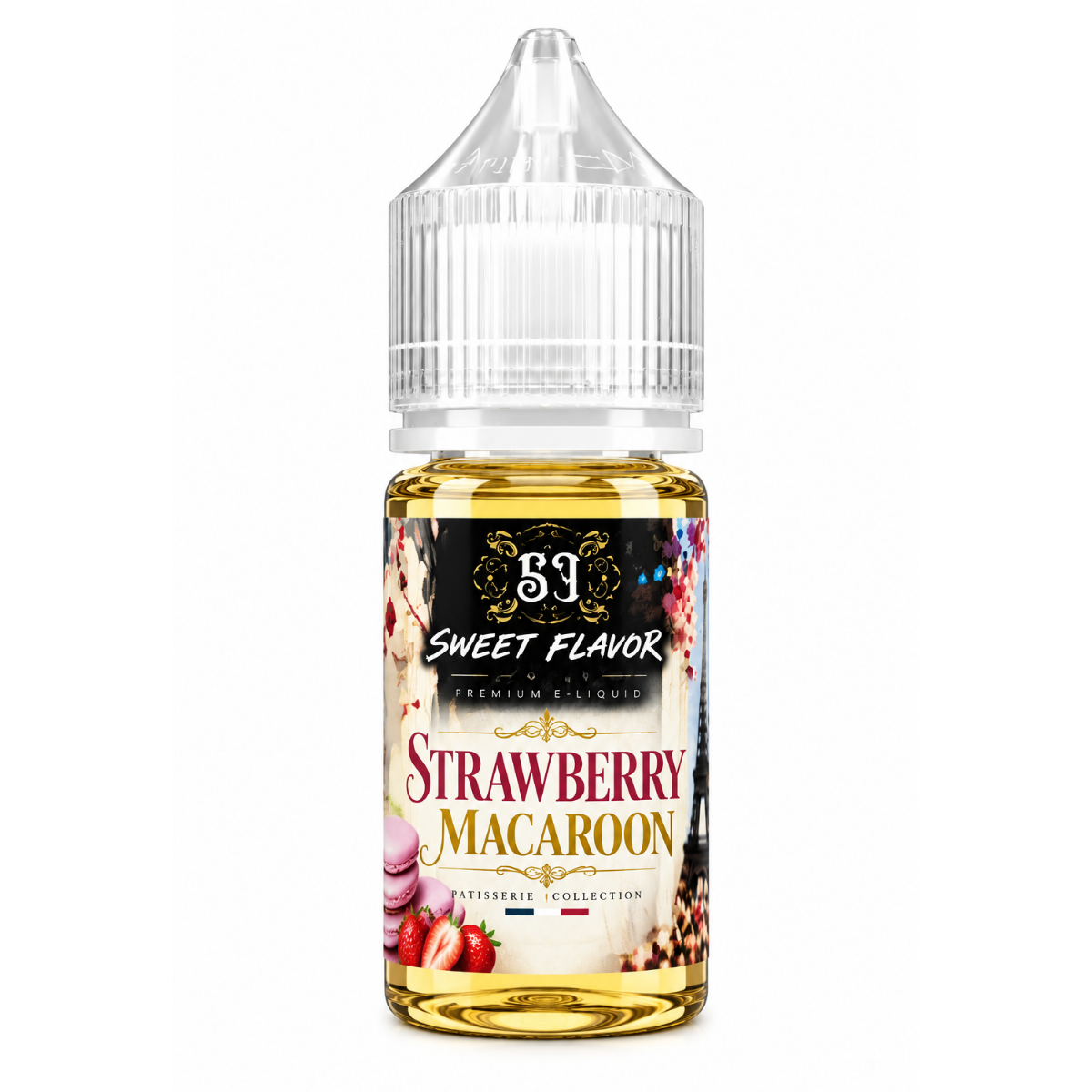 Sal de nicotina Strawberry Macaroon 30 ml