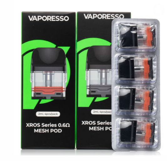 Vaporesso XROS Pods Cartuchos 4 Uds 2 ML Corex 2.0