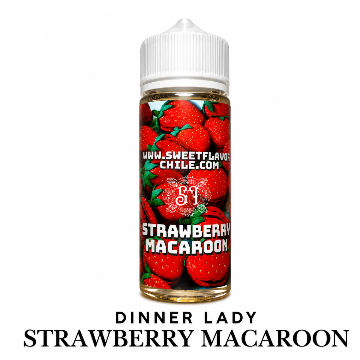 Strawberry Macaroon Dinner Lady Líquido