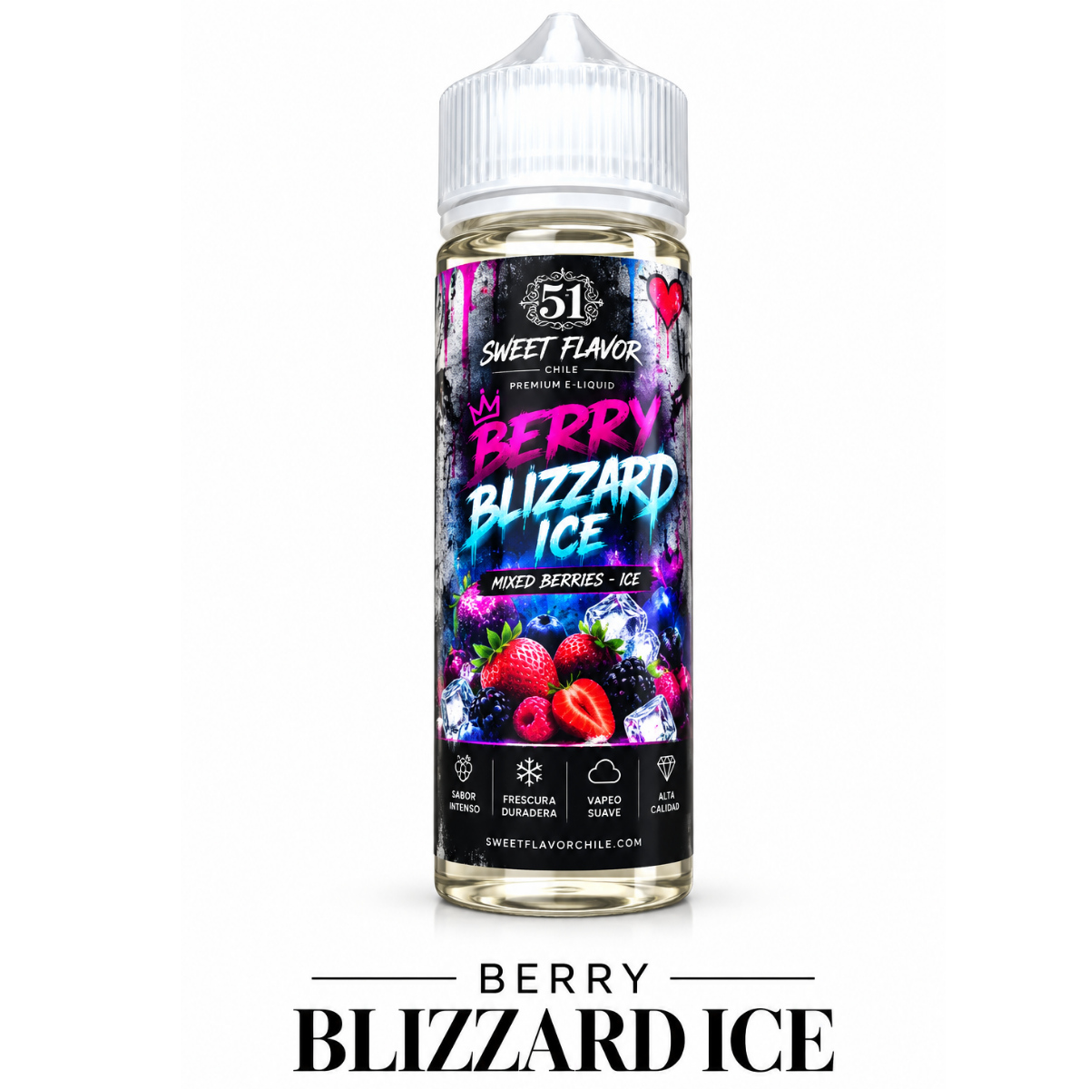 Berry Blizzard Ice Liquido