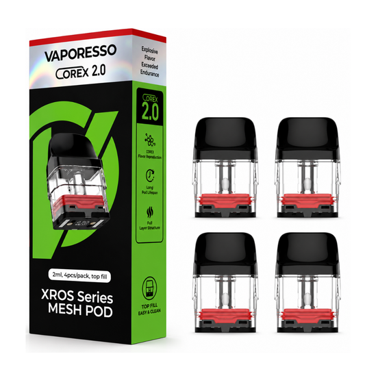 Vaporesso XROS Pods Cartuchos 4 Uds 2 ML Corex 2.0