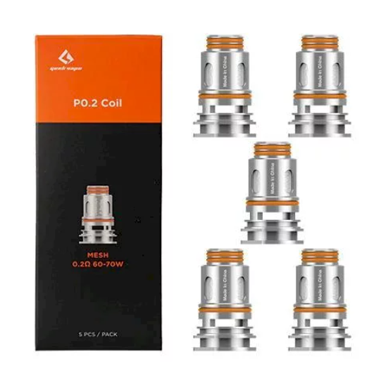 KIT 5PCS RESISTENCIAS GEEKVAPE ZEUS MESH COILS