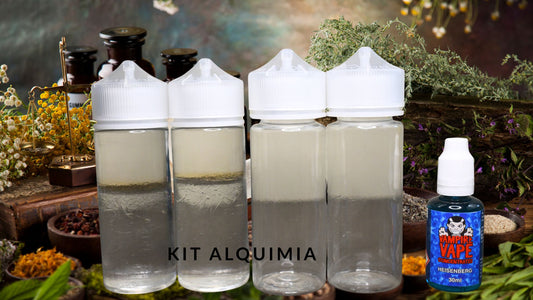 Kit: Concentrado a Elección  de 30 ml+ 240 ml de Base + 2 Frascos de 120 ml C/U