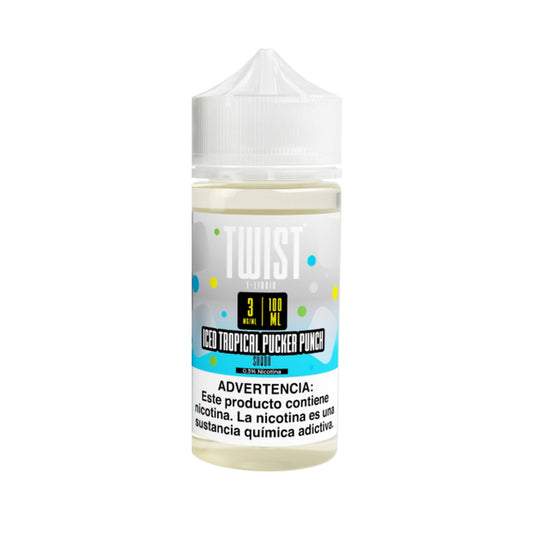 Twist Iced Tropical Pucker Punch 100ml