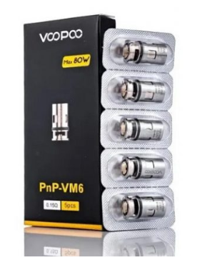 Resistencias Voopoo pnp vm6 0.15 ohm (Copia)