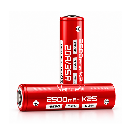 BATERÍA La Vapcell K25 18650 de 2500 mAh