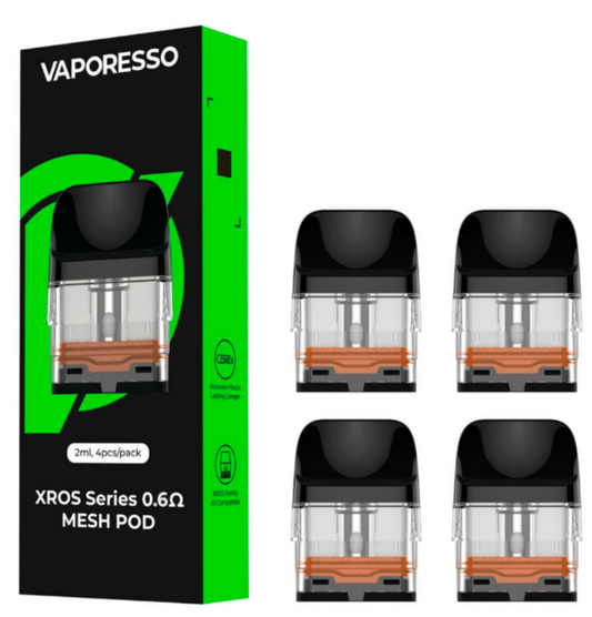 Vaporesso XROS Pods Cartuchos 4 Uds