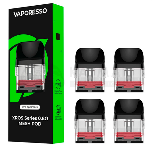 Vaporesso XROS Pods Cartuchos 4 Uds