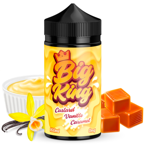 Big King - Custard, Vainilla y Caramelo-  Liquído